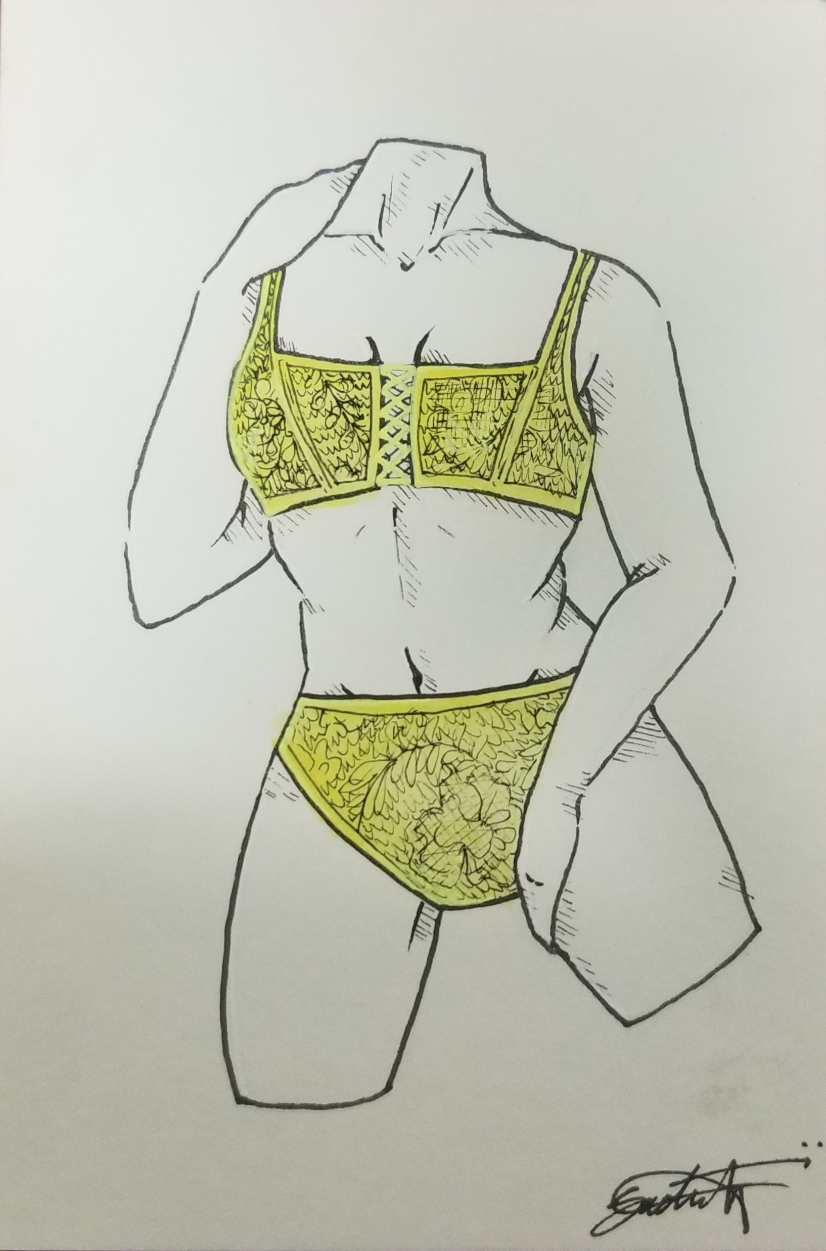 yellow-bikini