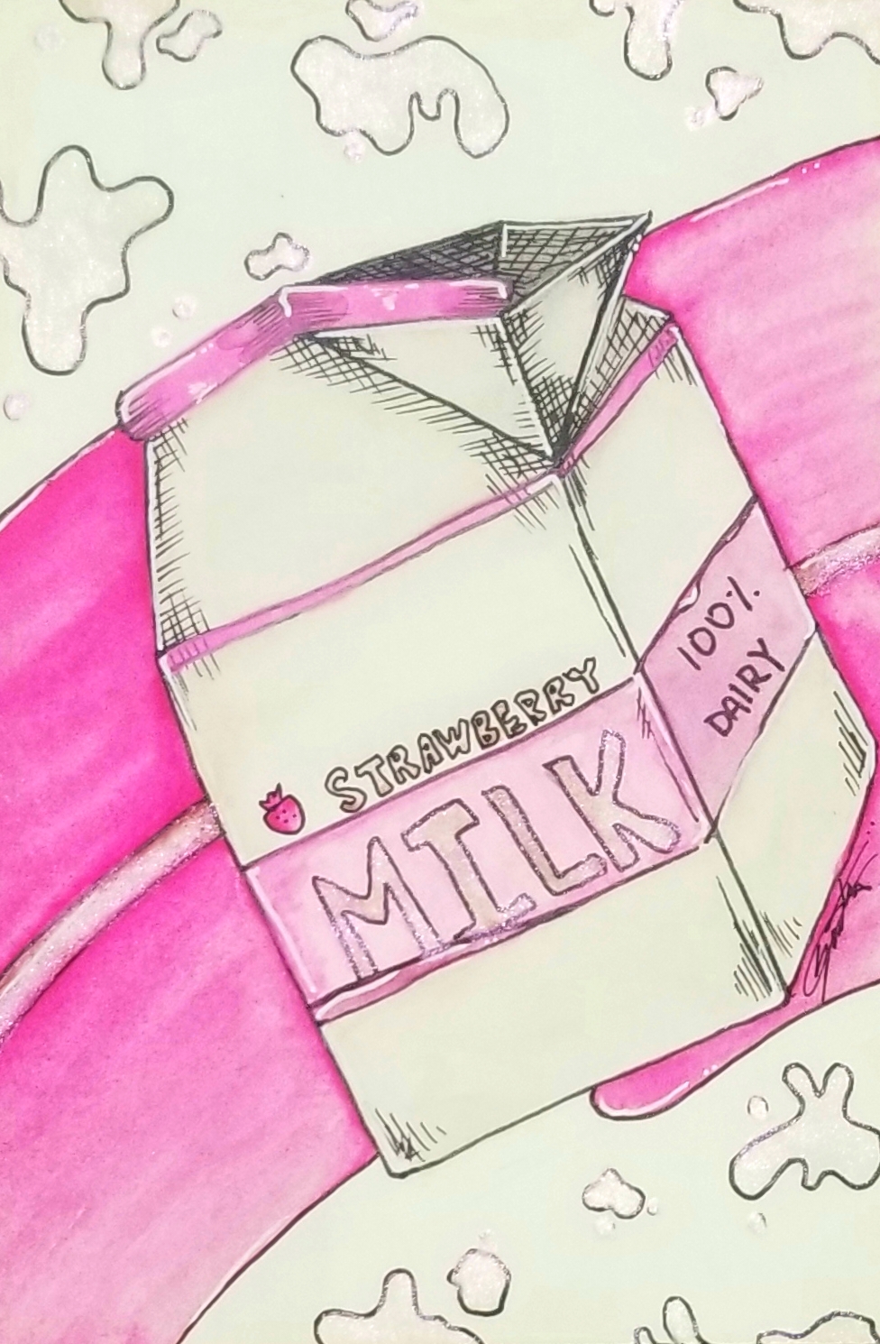 strawberry-milk