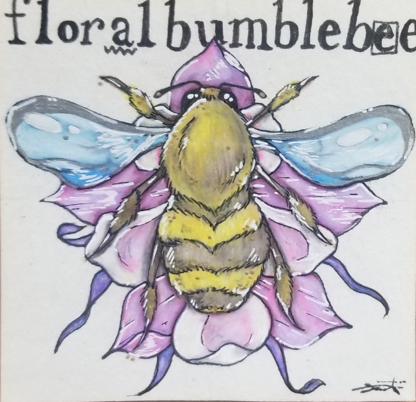 floral-bumblebee-logo-ii